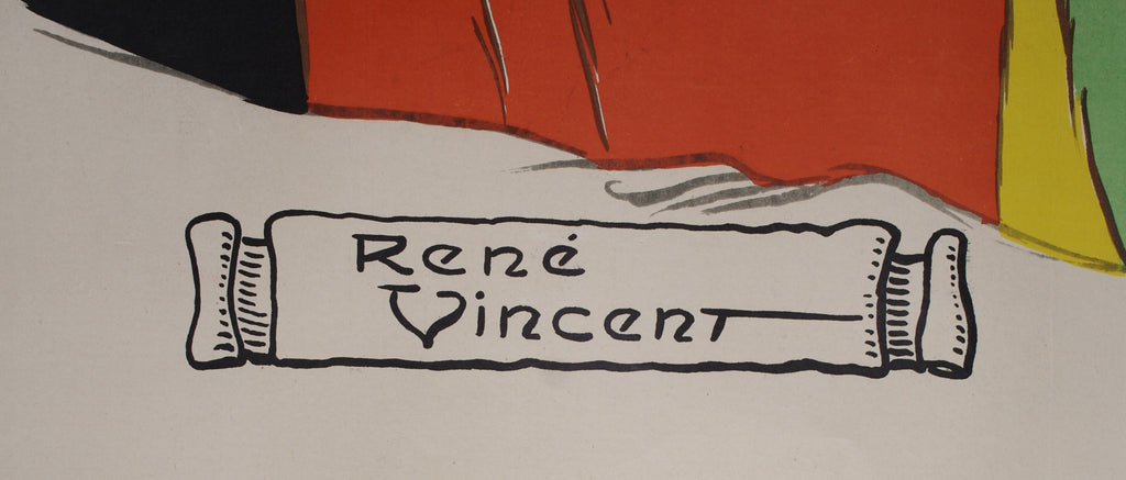 <b>RENE VINCENT</b><br> PALAIS DE LA NOUVEAUTE BLANC, CIRCA 1930</br>