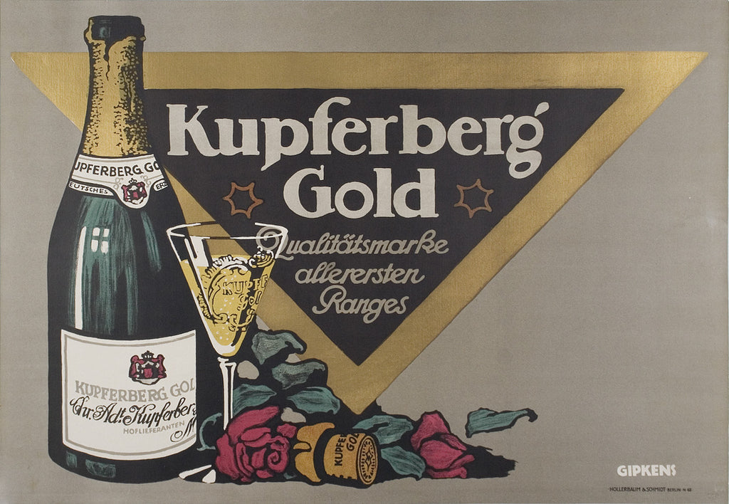 <b>JULIUS GIPKENS</b><br>KUPFERBERG GOLD, CIRCA 1905</br>(FRAMED)