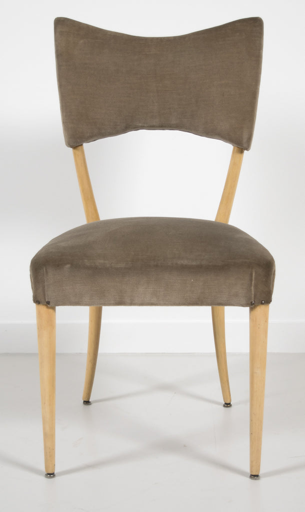 <b>PAOLO BUFFA</b><br>SET OF 8 DINING CHAIRS, CIRCA 1940s</br>EN SUITE WITH TABLE