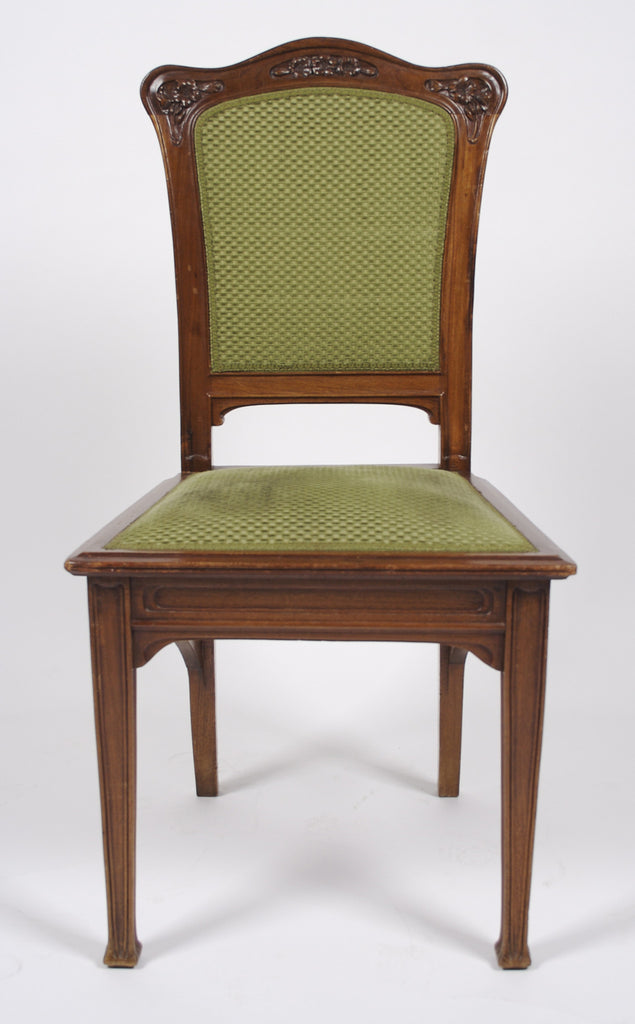 <b>LOUIS MAJORELLE</b><br>SET OF 6 DINING CHAIRS, CIRCA 1912</br> EN SUITE WITH TABLE