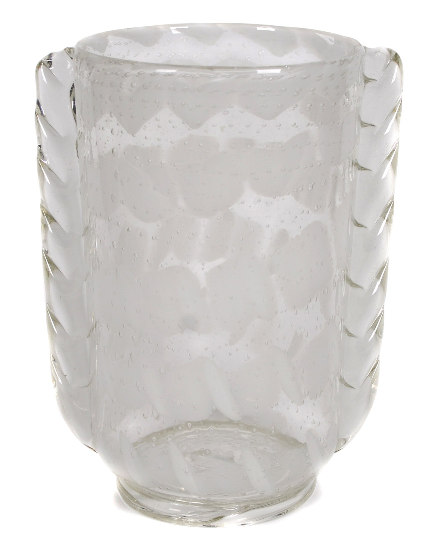 <B>BAROVIER SEGUSO FERRO</B><BR> MURANO GLASS VASE, CIRCA 1934-1936</BR>
