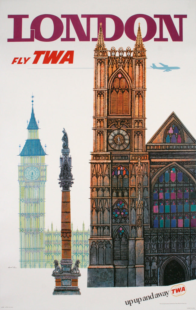 <b>DAVID KLEIN</b><br>LONDON FLY TWA, CIRCA 1960s</br>