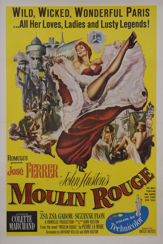 <b> AMERICAN POSTER</b><br>MOULIN ROUGE, 1952</br>