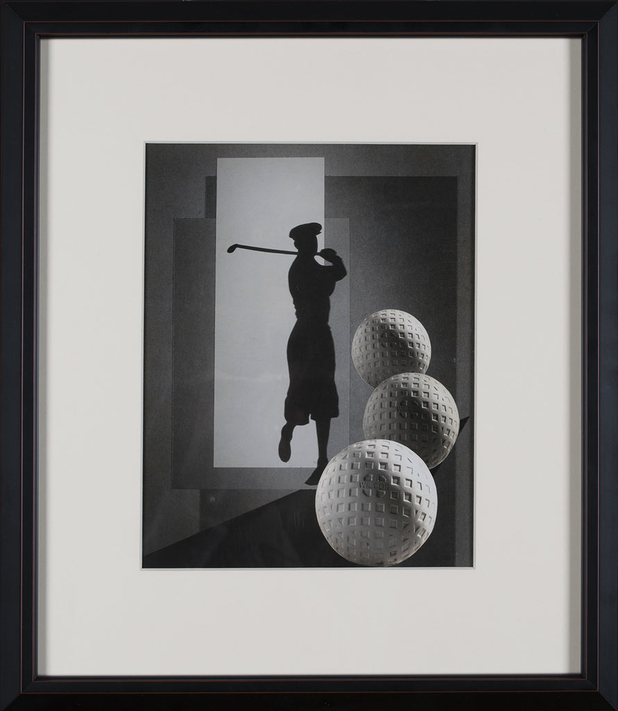 <b>ESTHER BROUILLETTE</b><br> GOLFER (WITH 3 GOLFBALLS), CIRCA 1930s</br>