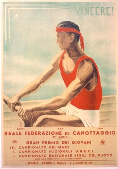 <b>ITALIAN POSTER</b><br>VINCERE!, CIRCA 1941</br>