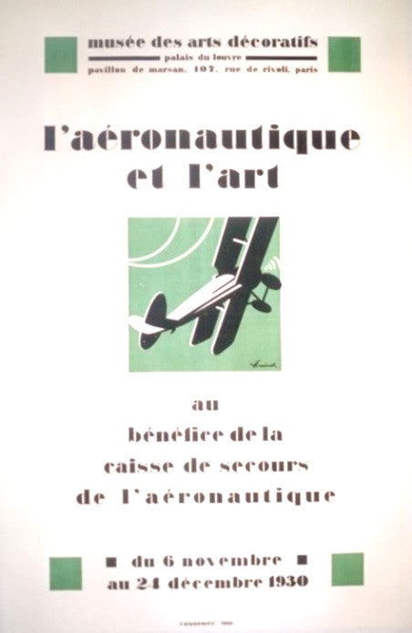 <b>W. FRESSINET</b><br> L'AERONAUTIQUE ET L'ART, CIRCA 1930</br>