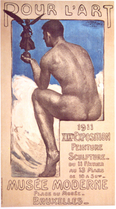 <b>ISIDORE OPSOMER</b><br> MUSEE MODERNE XIX EXPOSITION, CIRCA 1911</br>