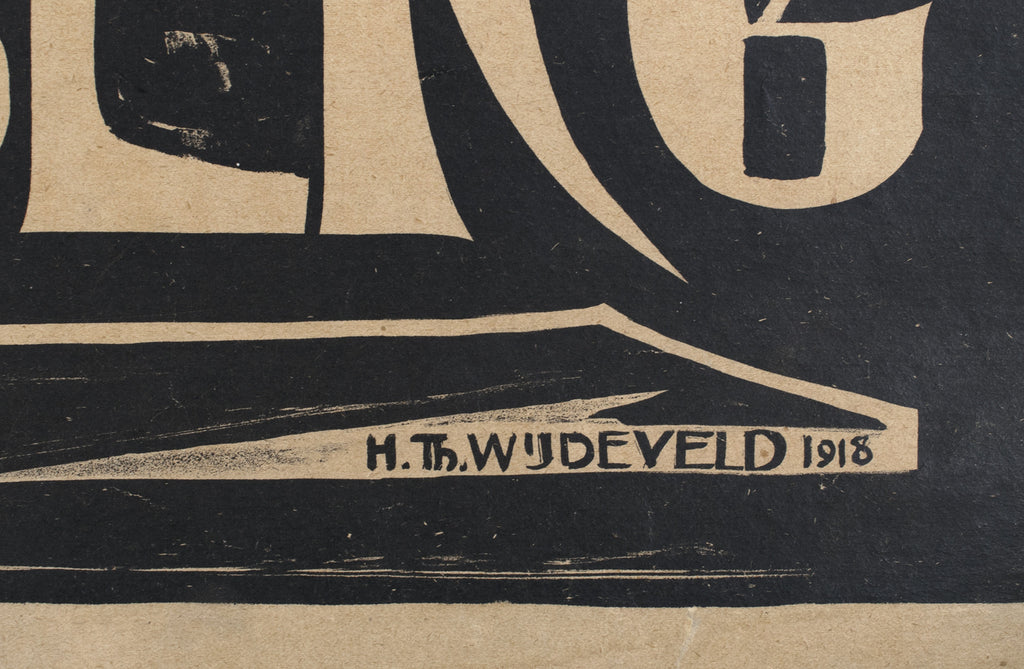 <b>H. TH. WIJDEVELD</b><br>ONWEER - AUGUST STRINDBERG, CIRCA 1918</br>