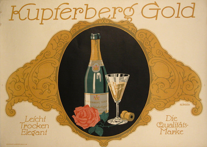 <b>JULIUS KLINGER</b><br> KUPFERBERG GOLD, CIRCA 1912 </br>