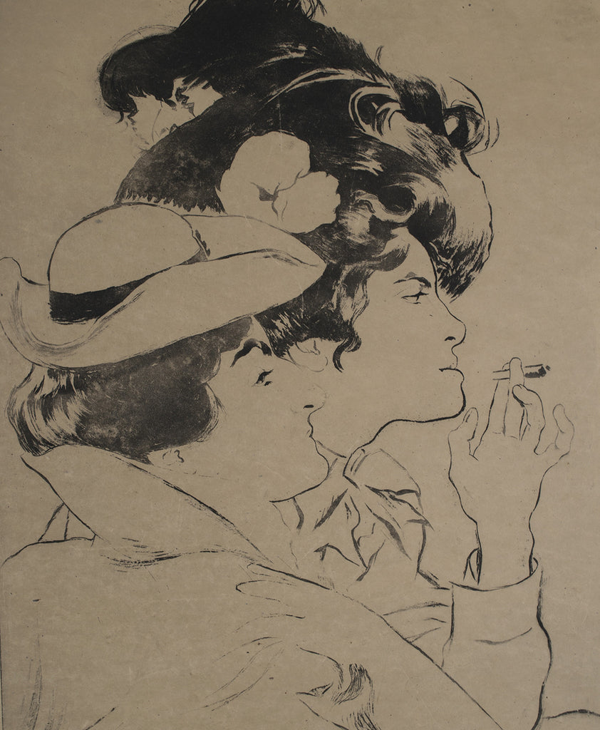 <b>LOUIS LEGRAND</b><br> DEUX FEMMES, CIRCA 1899</br>
