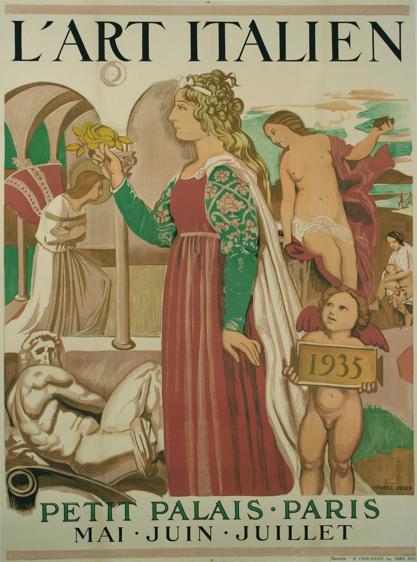 <b>MAURICE DENIS</b><br> L'ART ITALIEN, CIRCA 1935</br>