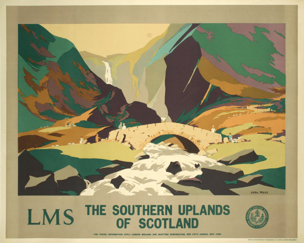 <b>JOHN MACE</b><br>THE SOUTHERN UPLANDS OF SCOTLAND, CIRCA 1930</br>